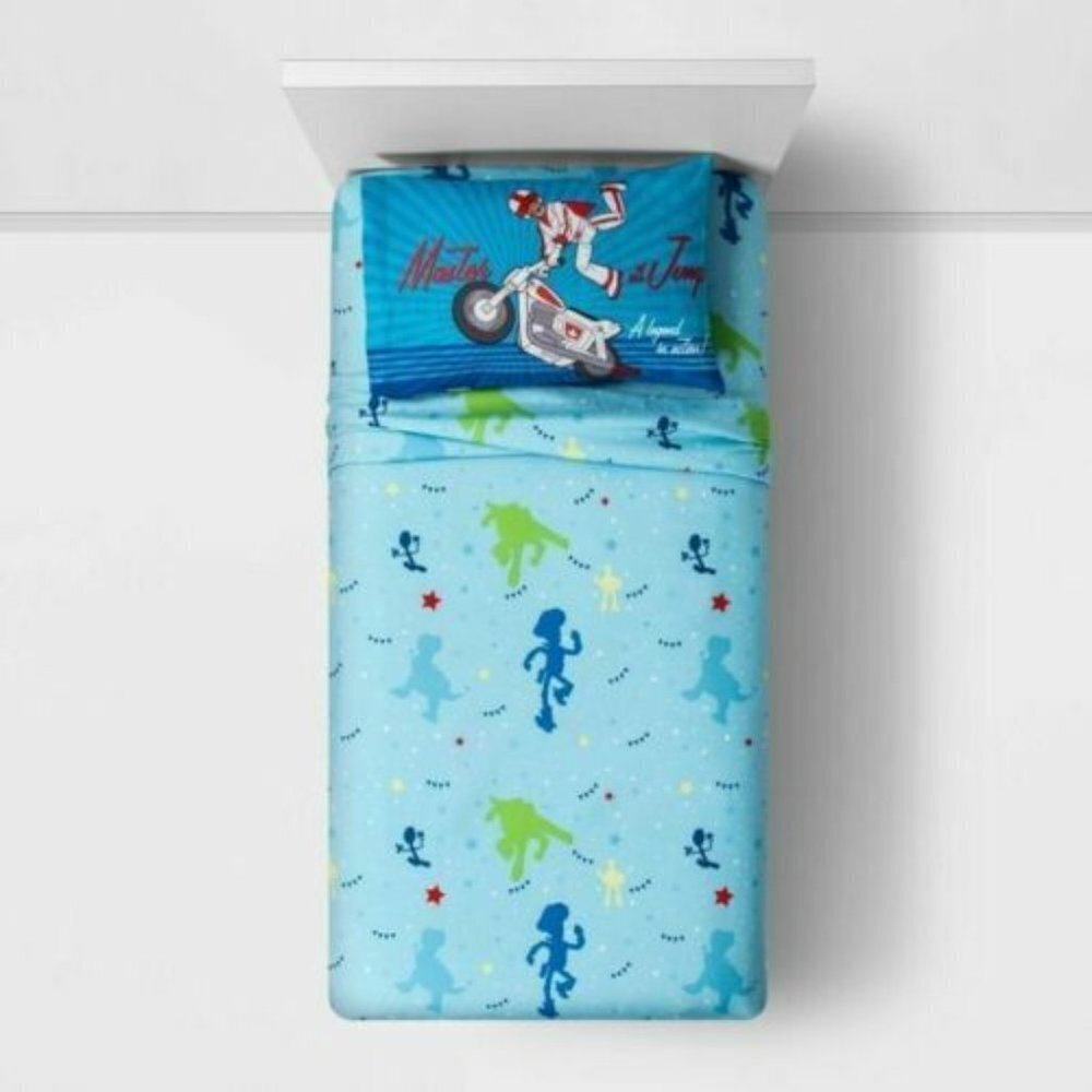 Toy Story 4 Twin Sheet Set Bedding - 3 Pieces - 100% Polyester